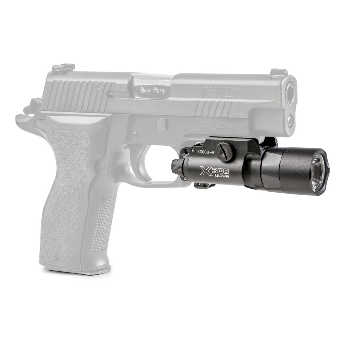 SureFire X300U-B Ultra-High-Output LED Handgun WeaponLight Black-Tactical Source LLC