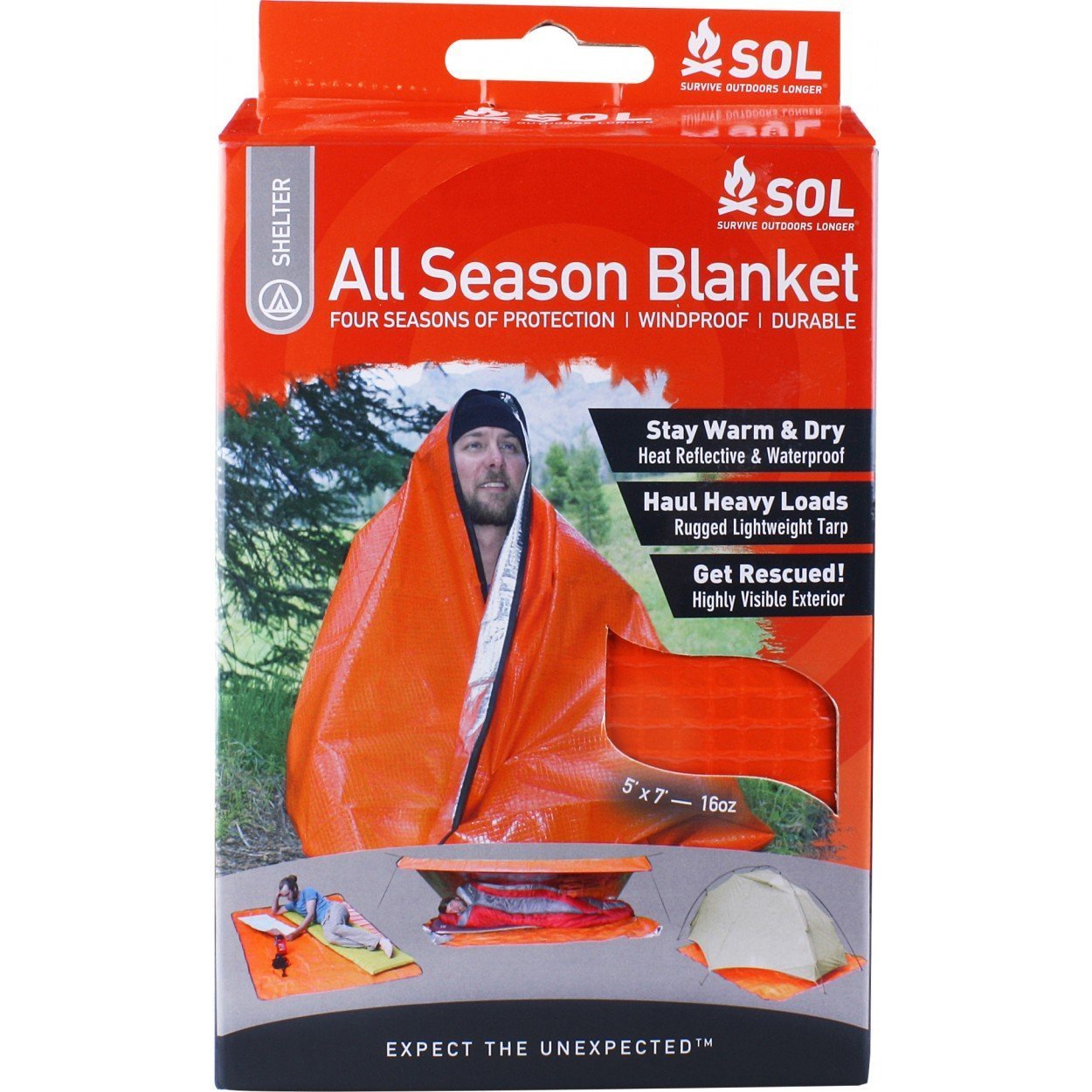Survive Outdoors Longer SOL All Season Blanket-Tactical Source LLC