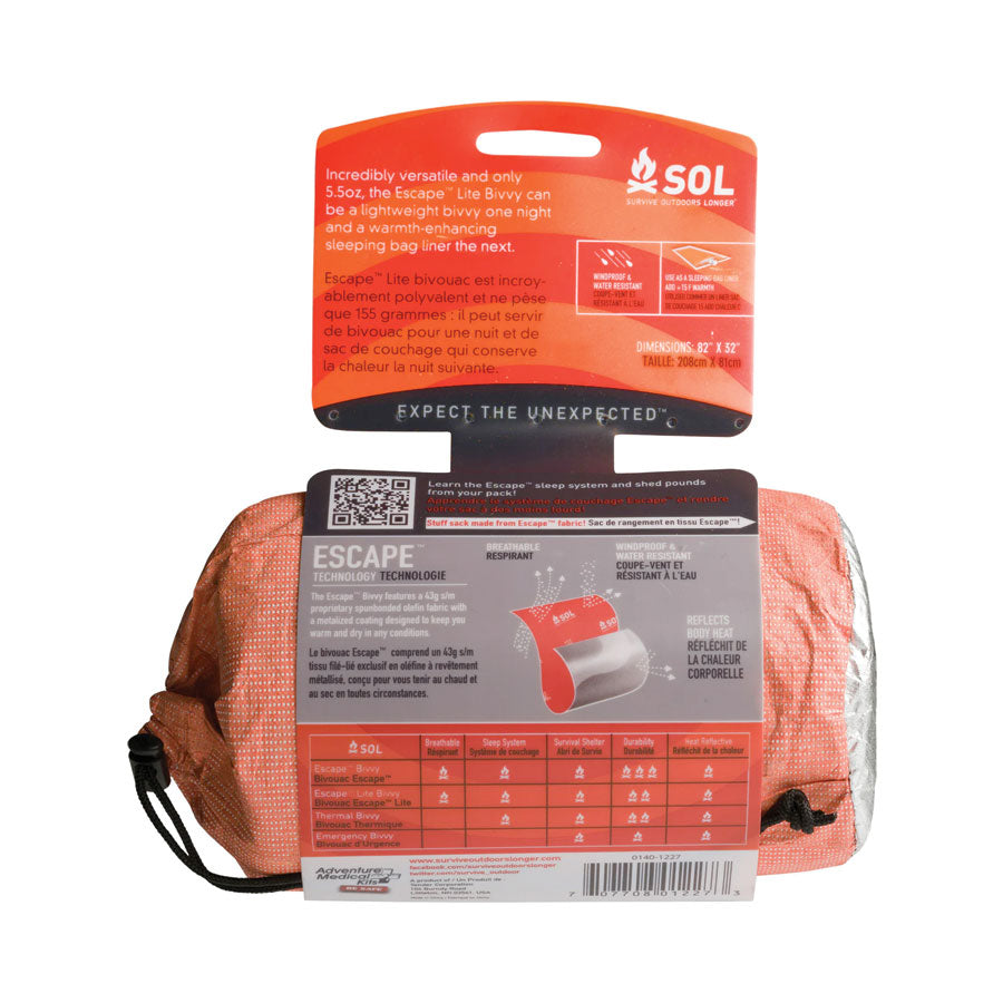 Survive Outdoors Longer SOL Escape Lite Bivvy-Tactical Source LLC
