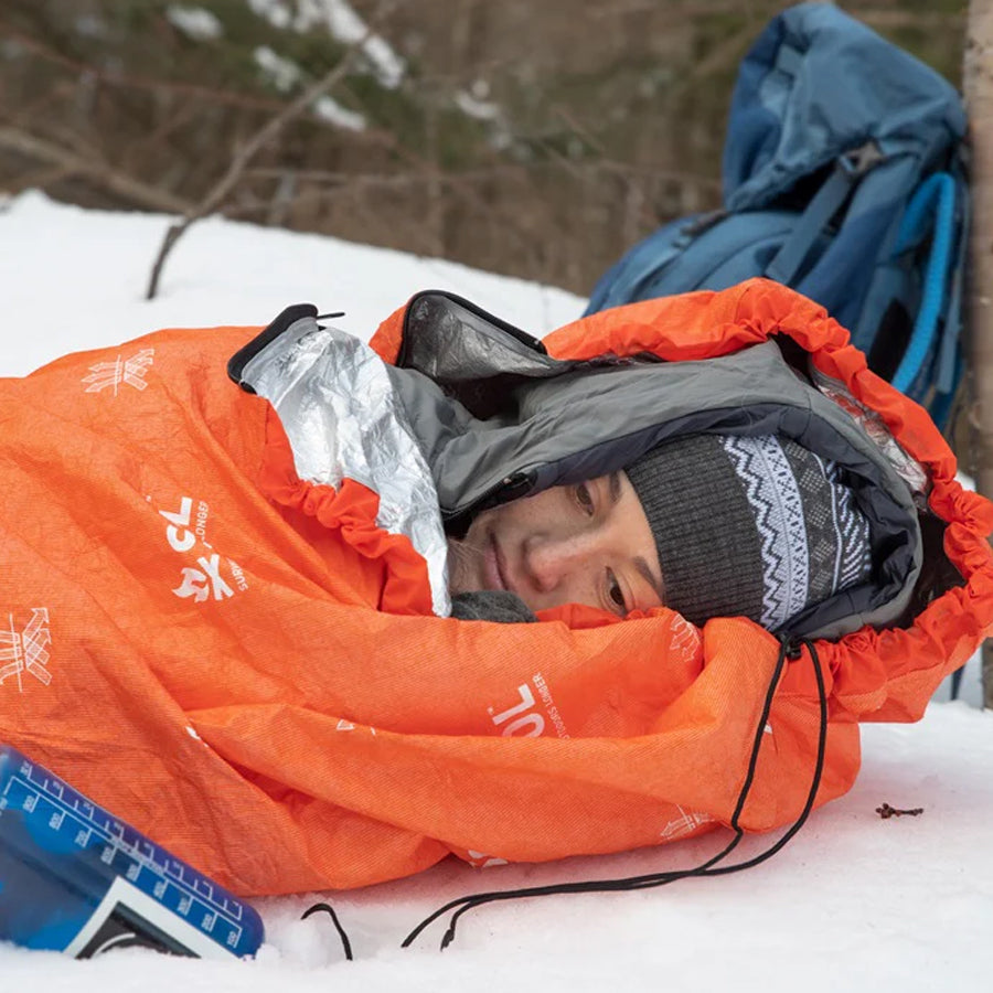 Survive Outdoors Longer SOL Escape™ Bivvy with Hood - Orange-Tactical Source LLC