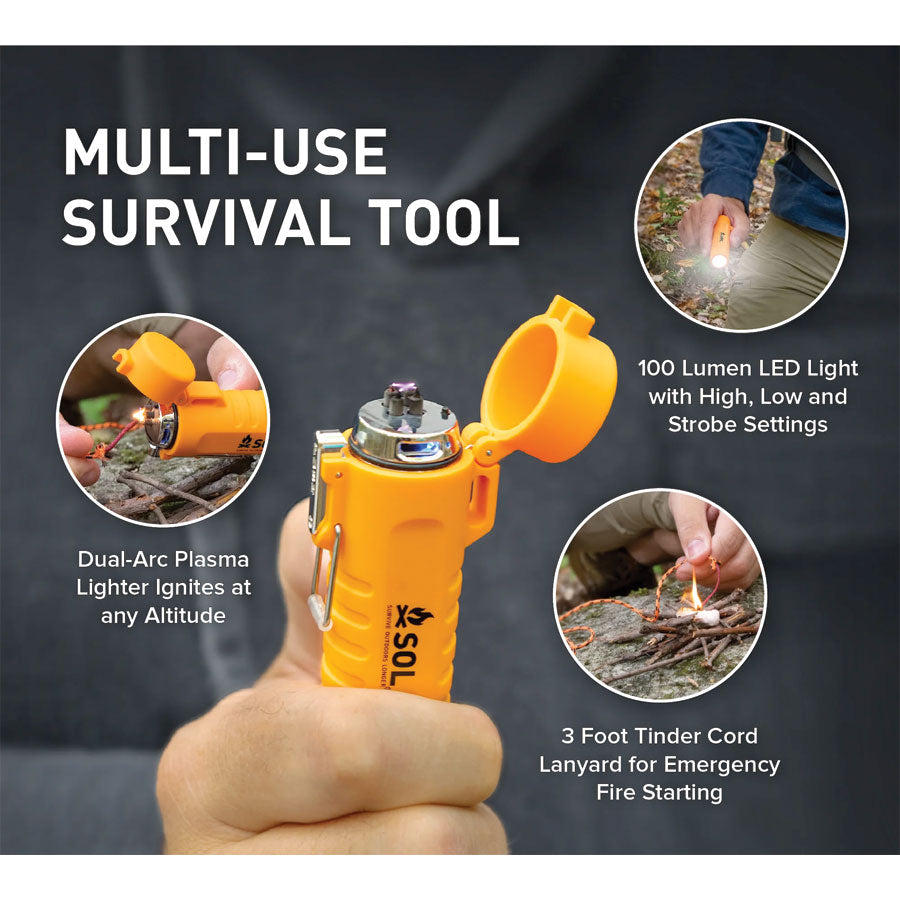 Survive Outdoors Longer SOL Fire Lite Fuel-Free Lighter-Tactical Source LLC