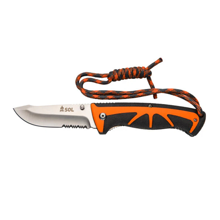Survive Outdoors Longer SOL Stoke Folding Knife-Tactical Source LLC
