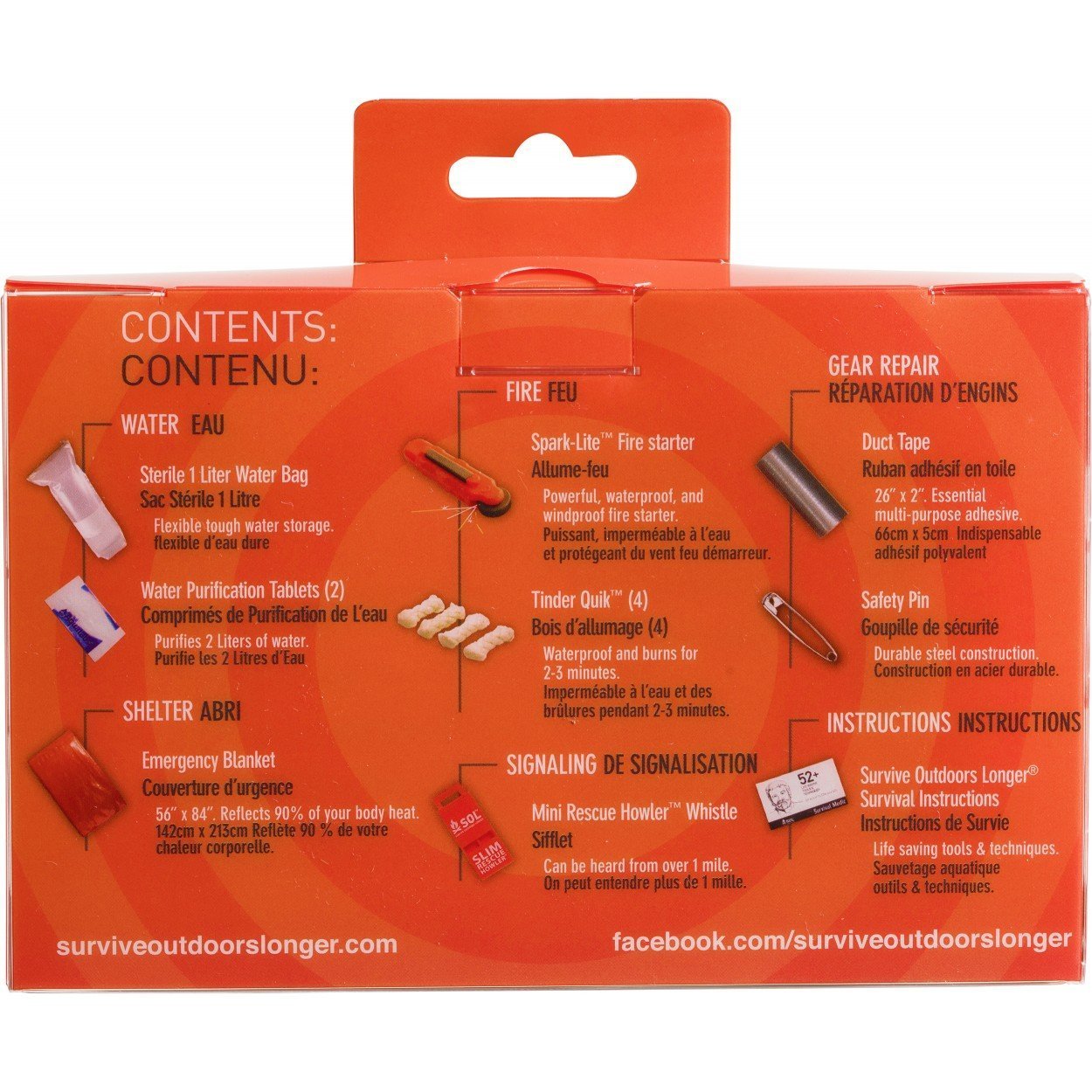 Survive Outdoors Longer SOL Traverse Survival Kit-Tactical Source LLC