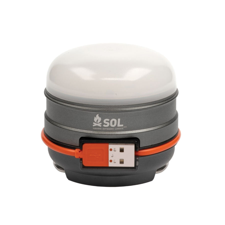 Survive Outdoors Longer SOL Venture 3000 Rechargeable LED Camping Light with Power Bank-Tactical Source LLC