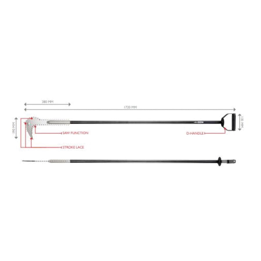 Sweden Entry Tools SET Break'n Rake Extended 50335-Tactical Source LLC