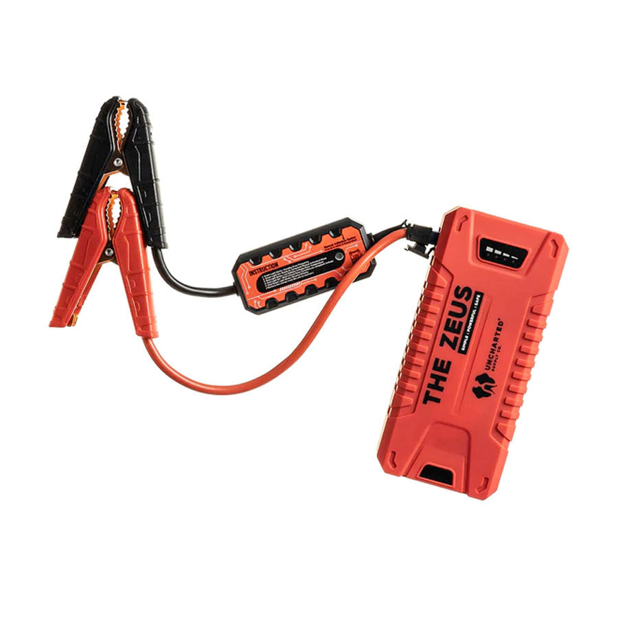 The Zeus Portable Jump Starter & USB Charger from Uncharted Supply Co-Tactical Source LLC