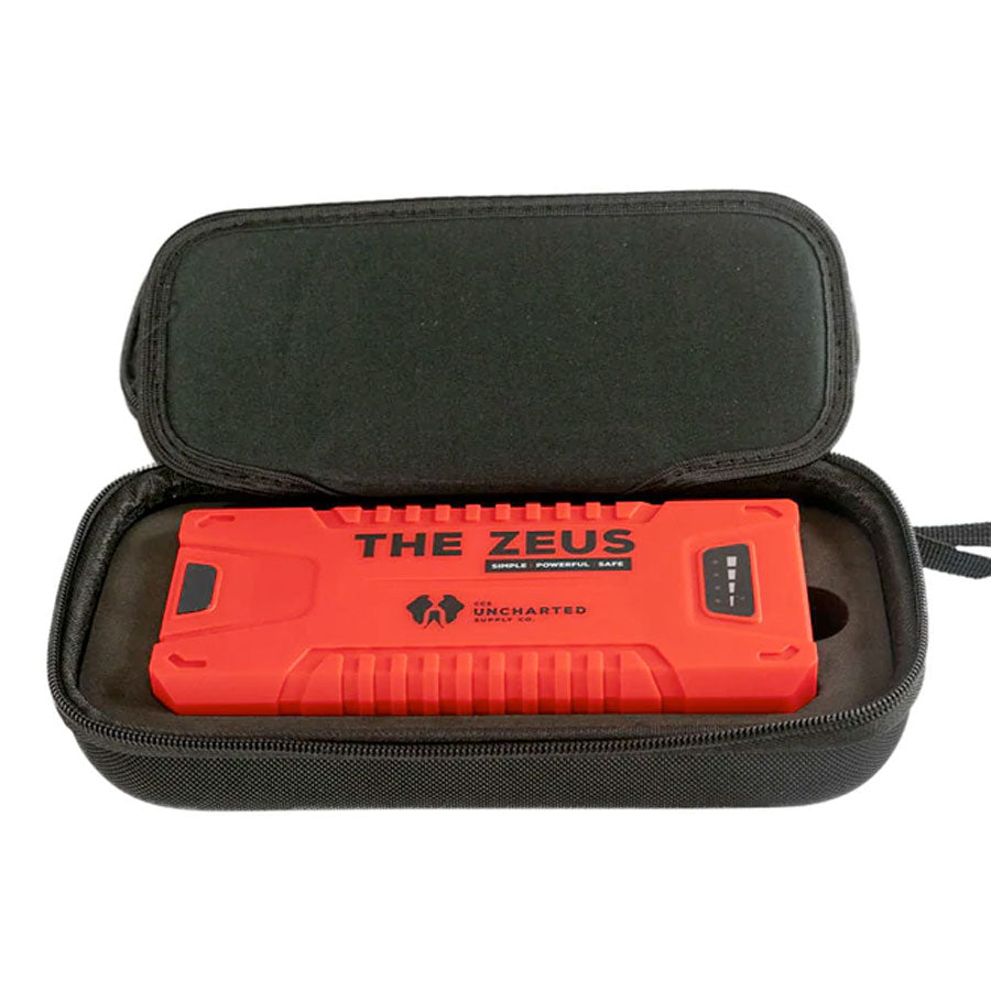 The Zeus Portable Jump Starter & USB Charger from Uncharted Supply Co-Tactical Source LLC