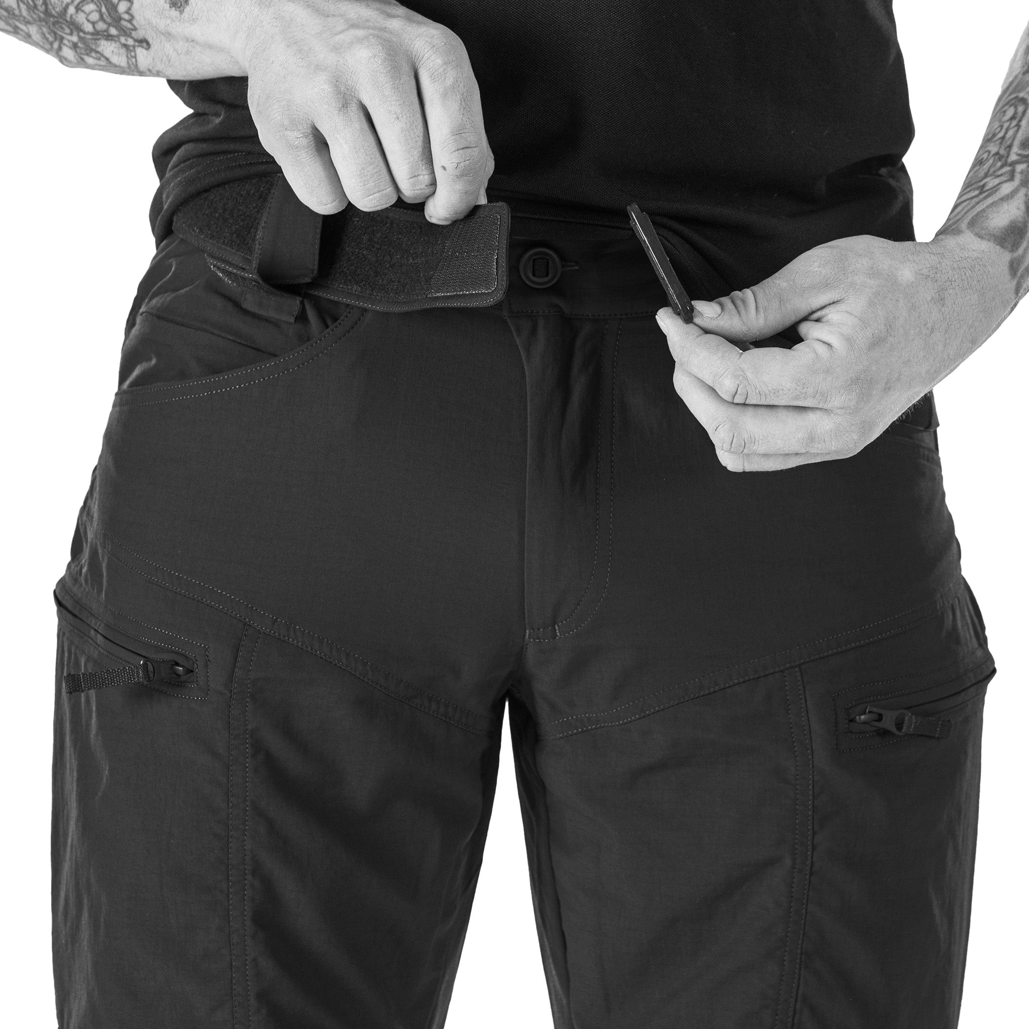 UF Pro P-40 Ranger Tactical Shorts Black-Tactical Source LLC