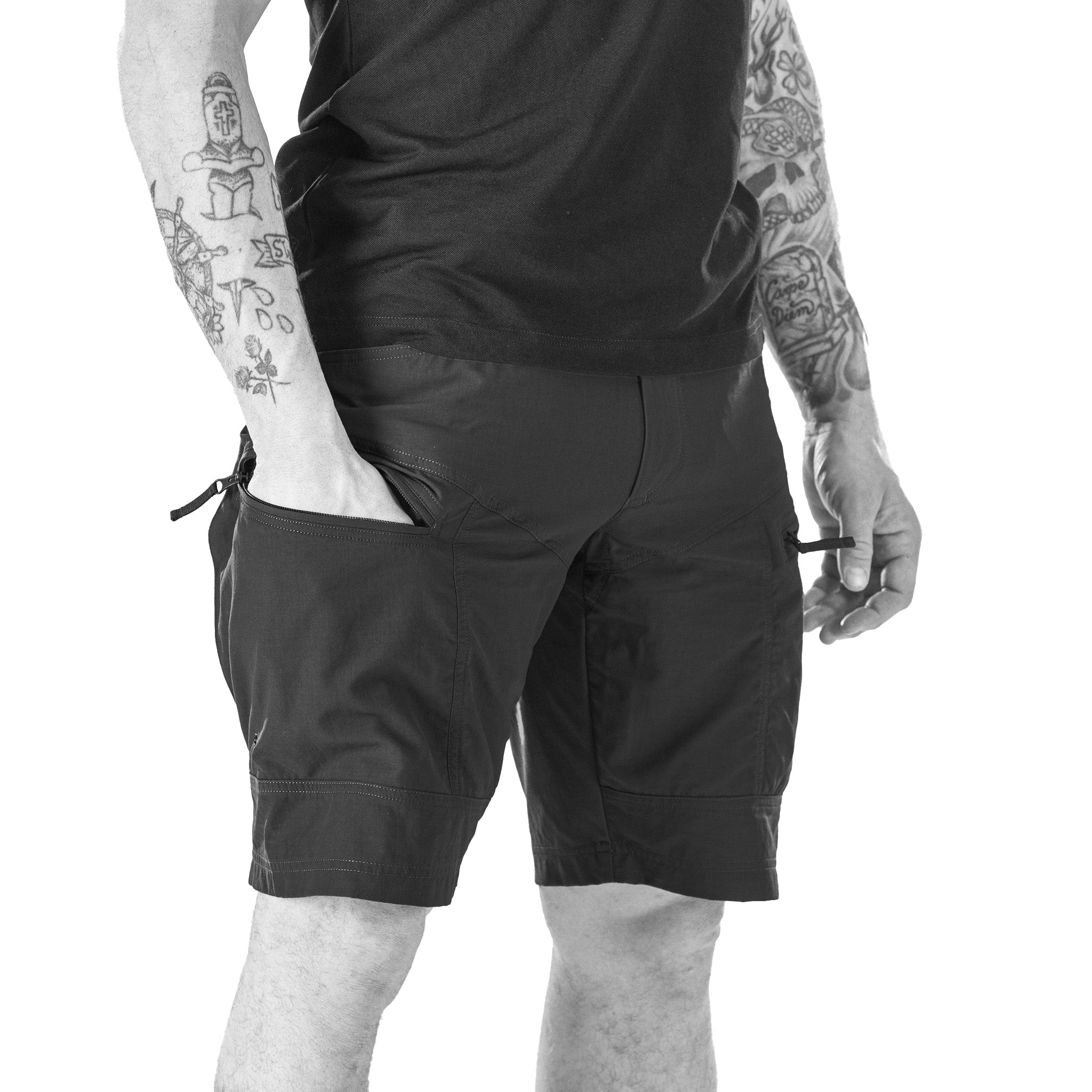 UF Pro P-40 Ranger Tactical Shorts Black-Tactical Source LLC