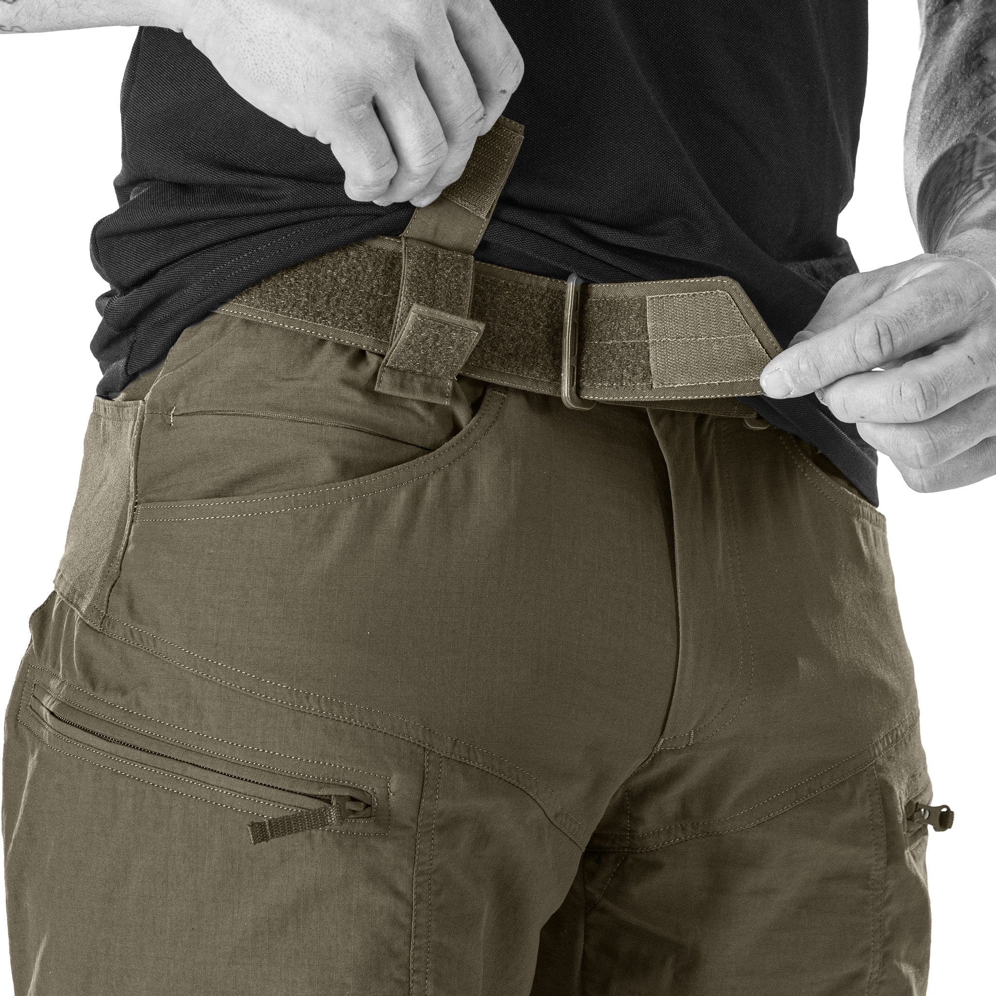 UF Pro P-40 Ranger Tactical Shorts Brown Grey-Tactical Source LLC