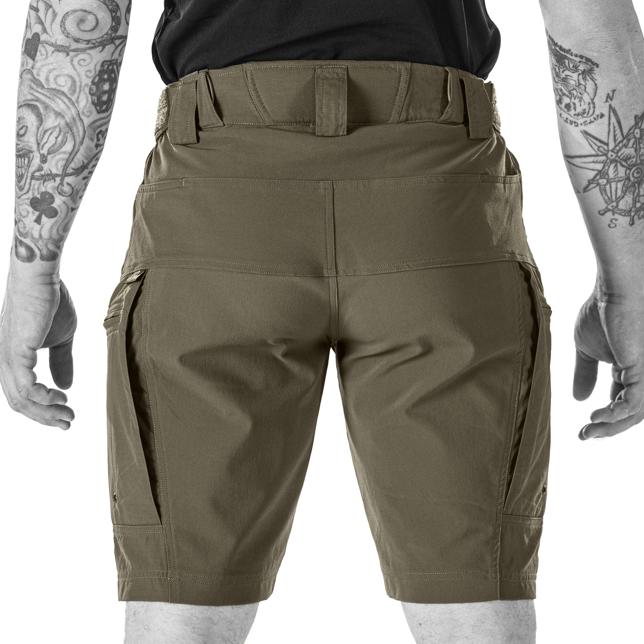 UF Pro P-40 Ranger Tactical Shorts Brown Grey-Tactical Source LLC