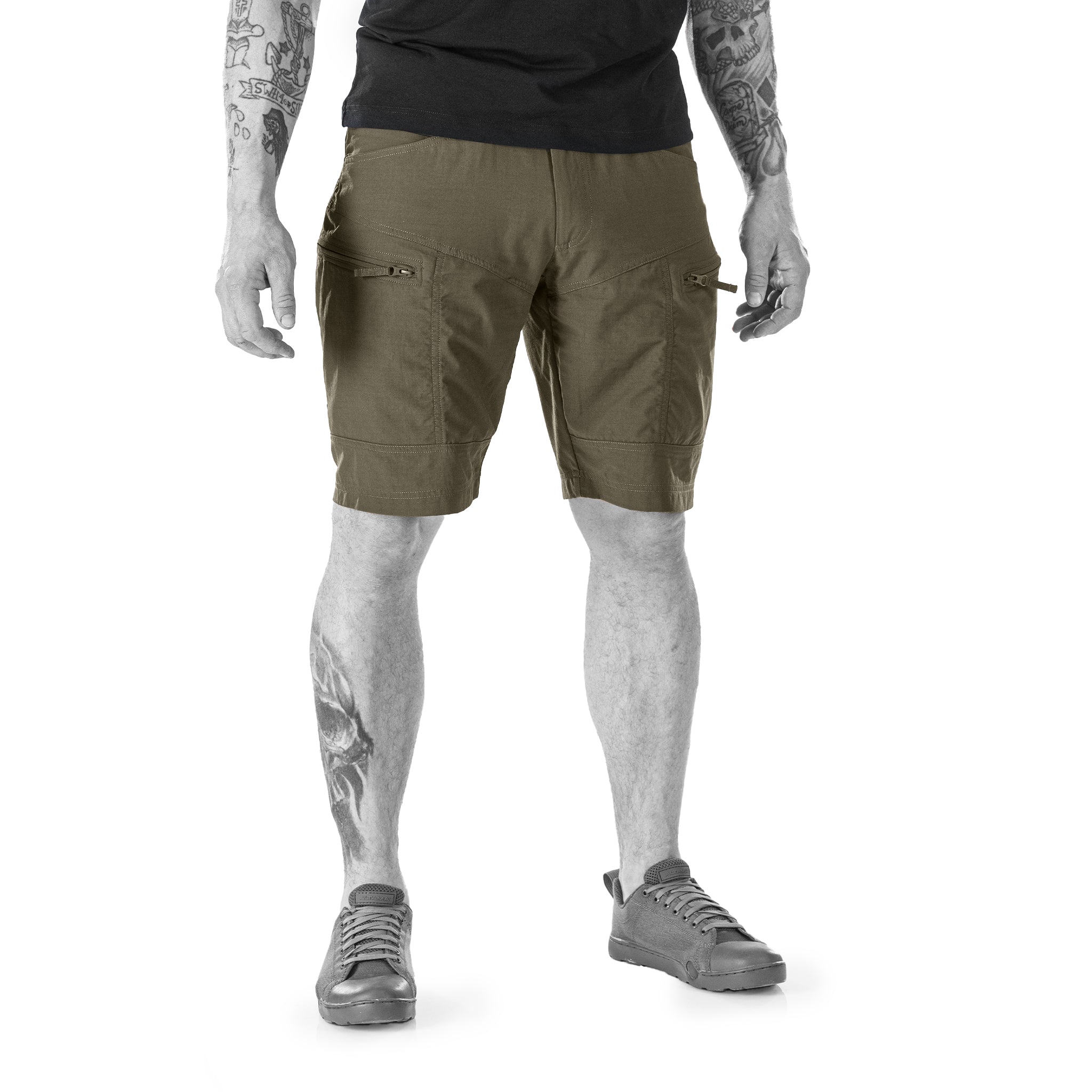 UF Pro P-40 Ranger Tactical Shorts Brown Grey-Tactical Source LLC