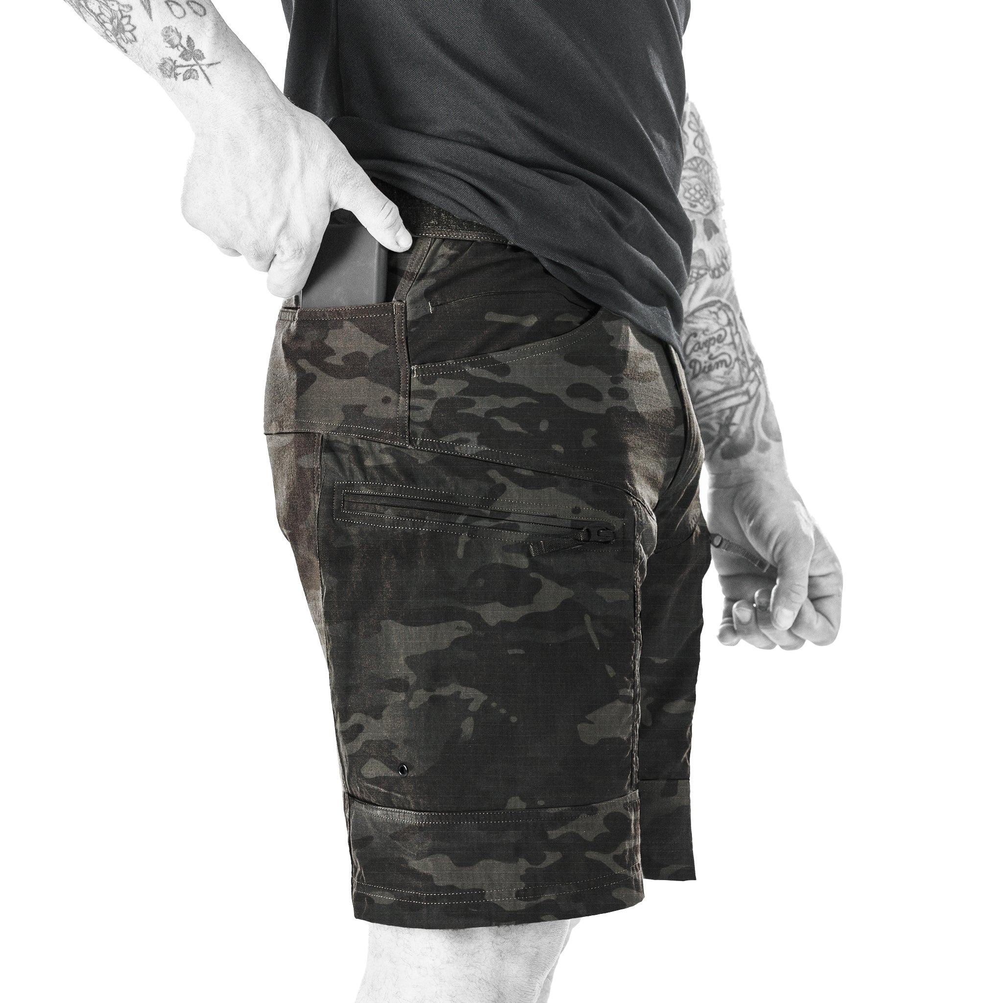 UF Pro P-40 Ranger Tactical Shorts Multicam Black-Tactical Source LLC