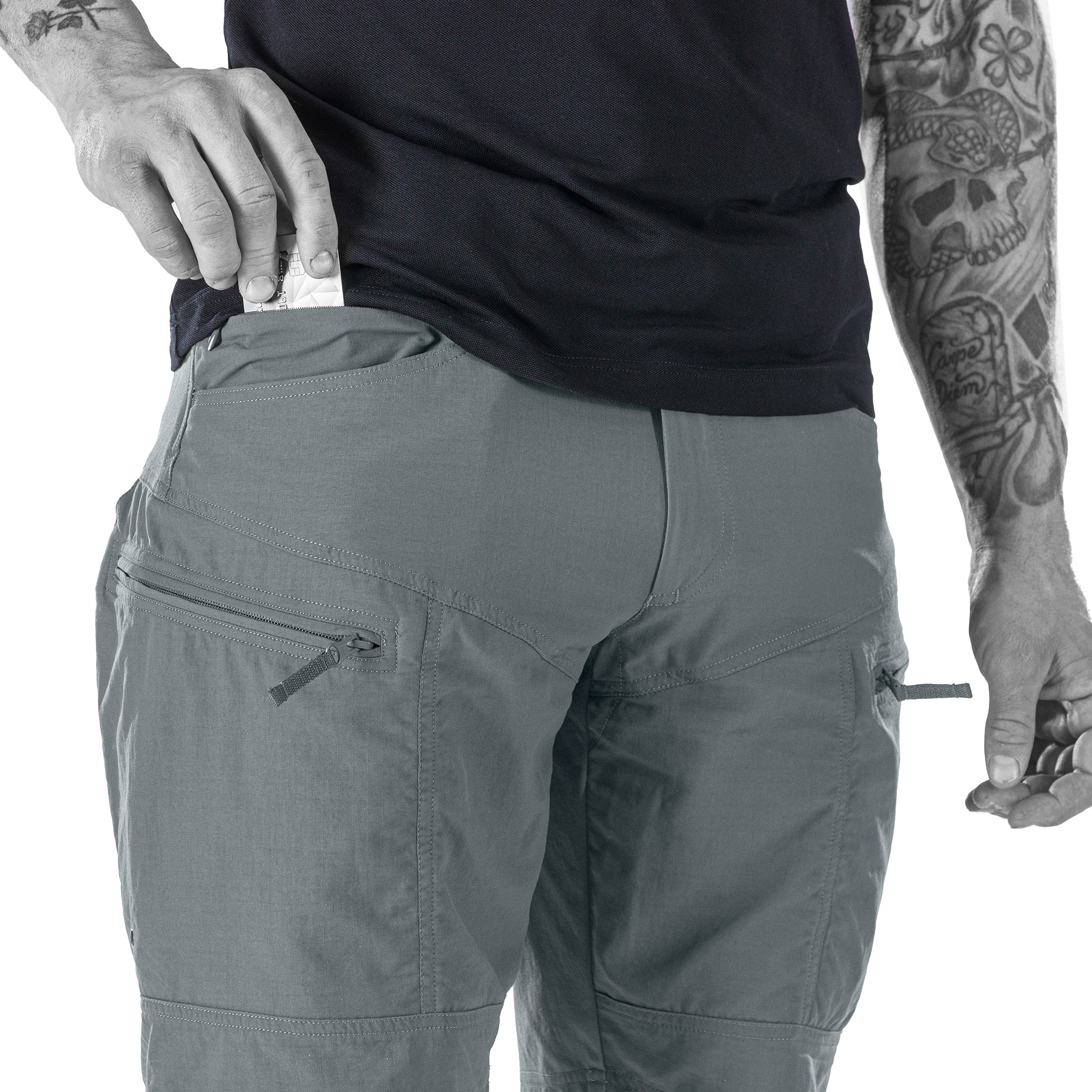 UF Pro P-40 Ranger Tactical Shorts Steel Grey-Tactical Source LLC