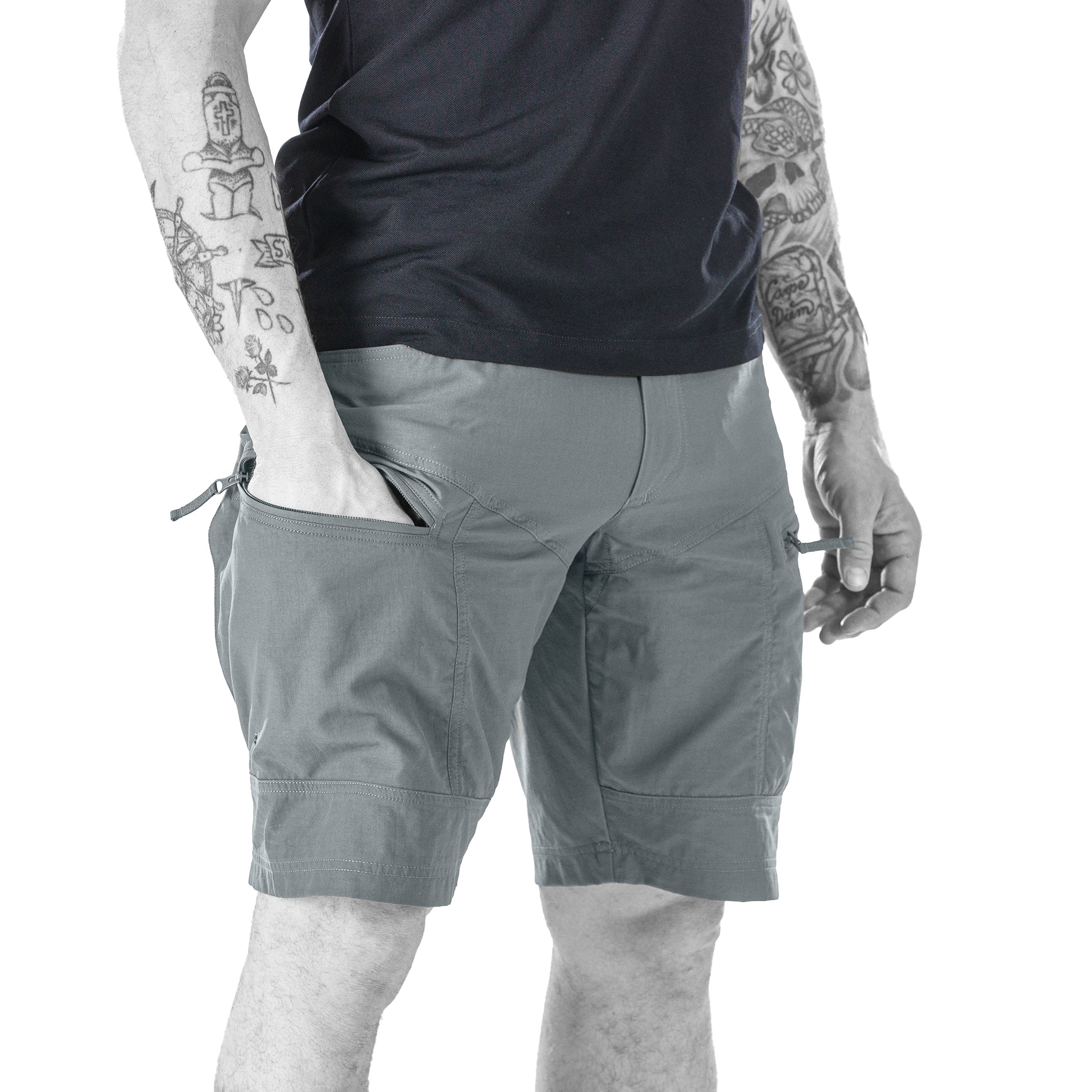 UF Pro P-40 Ranger Tactical Shorts Steel Grey-Tactical Source LLC