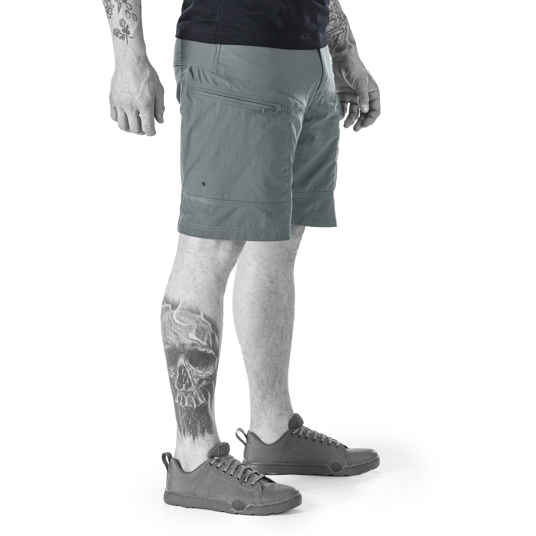 UF Pro P-40 Ranger Tactical Shorts Steel Grey-Tactical Source LLC