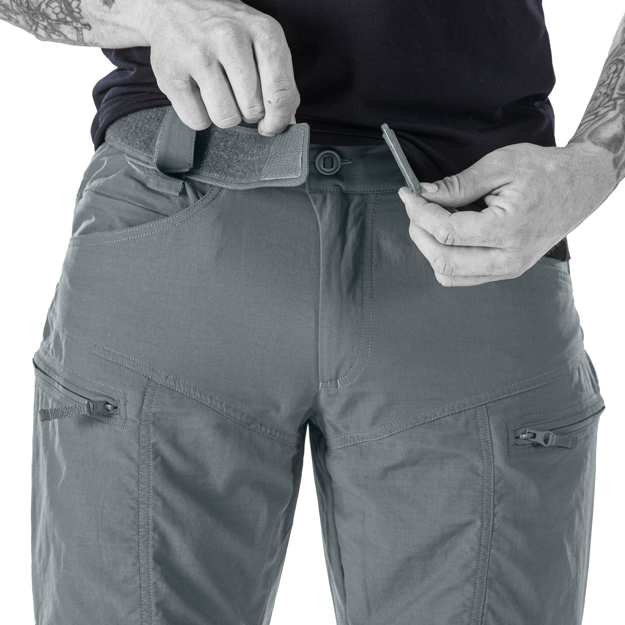 UF Pro P-40 Ranger Tactical Shorts Steel Grey-Tactical Source LLC