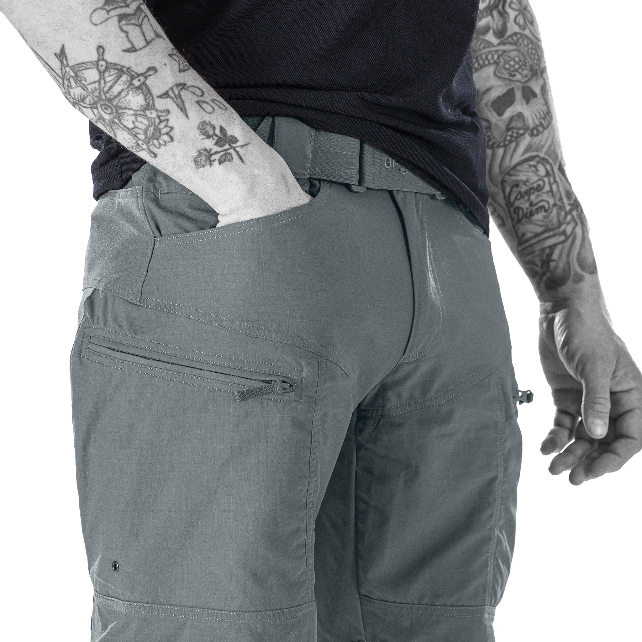 UF Pro P-40 Ranger Tactical Shorts Steel Grey-Tactical Source LLC