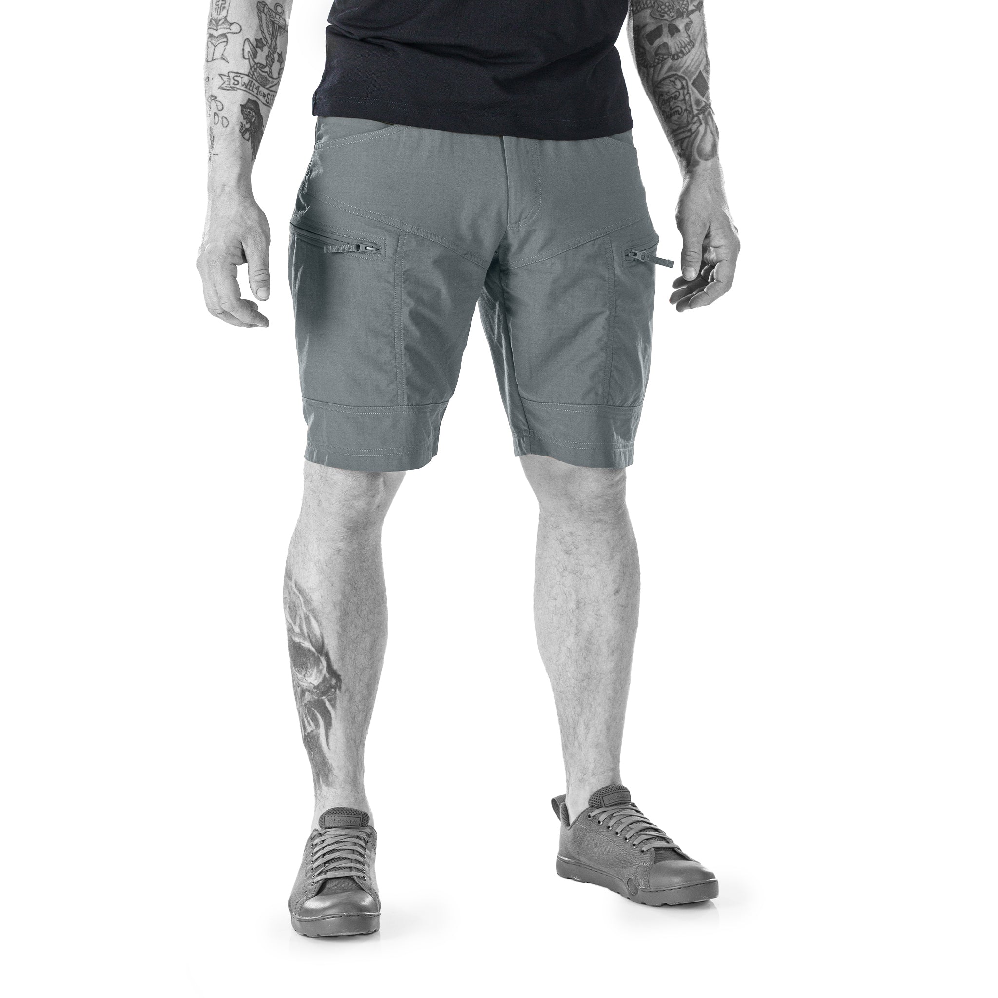 UF Pro P-40 Ranger Tactical Shorts Steel Grey-Tactical Source LLC