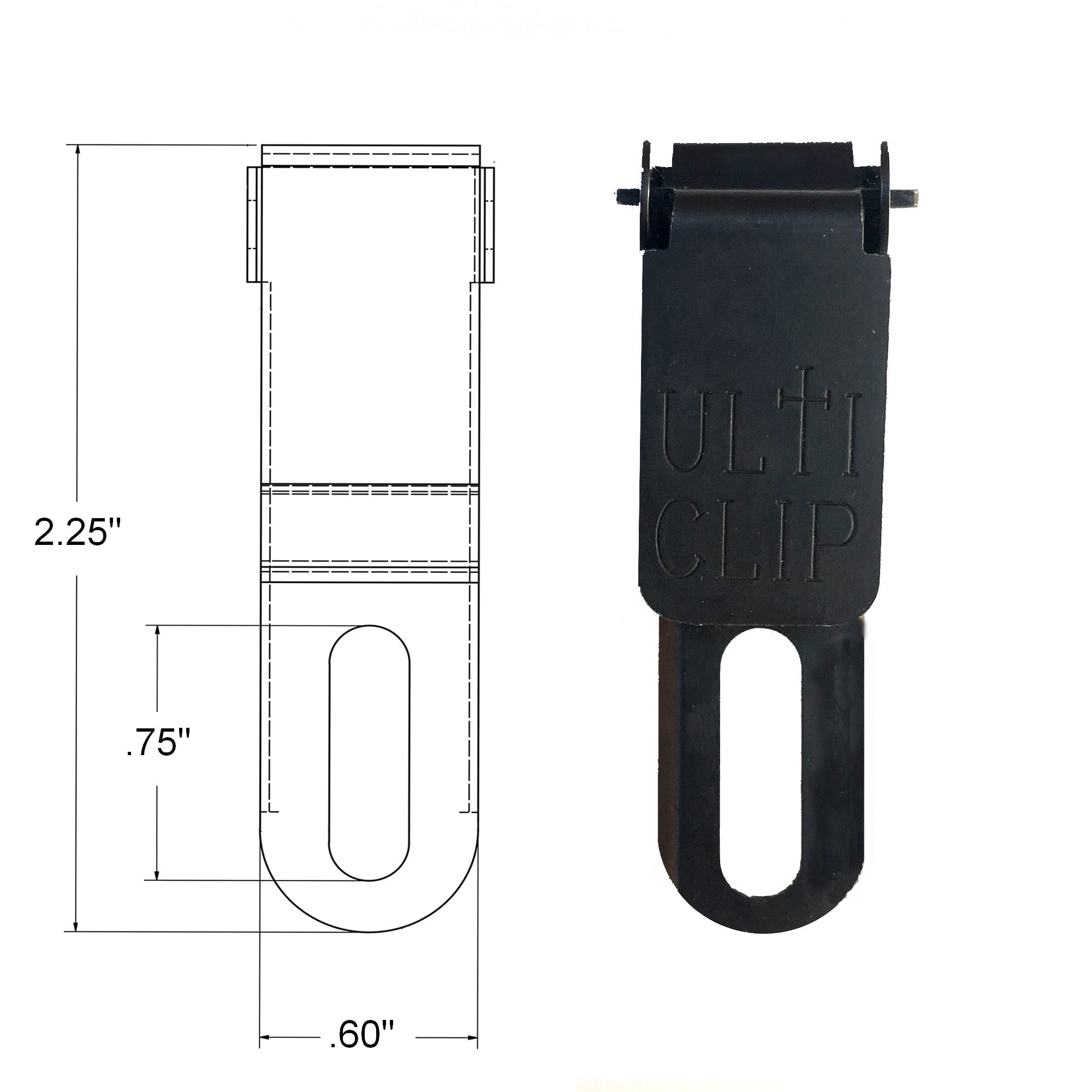 Ulticlip Ultimate Carry Solutions SLIM 2.2-Tactical Source LLC
