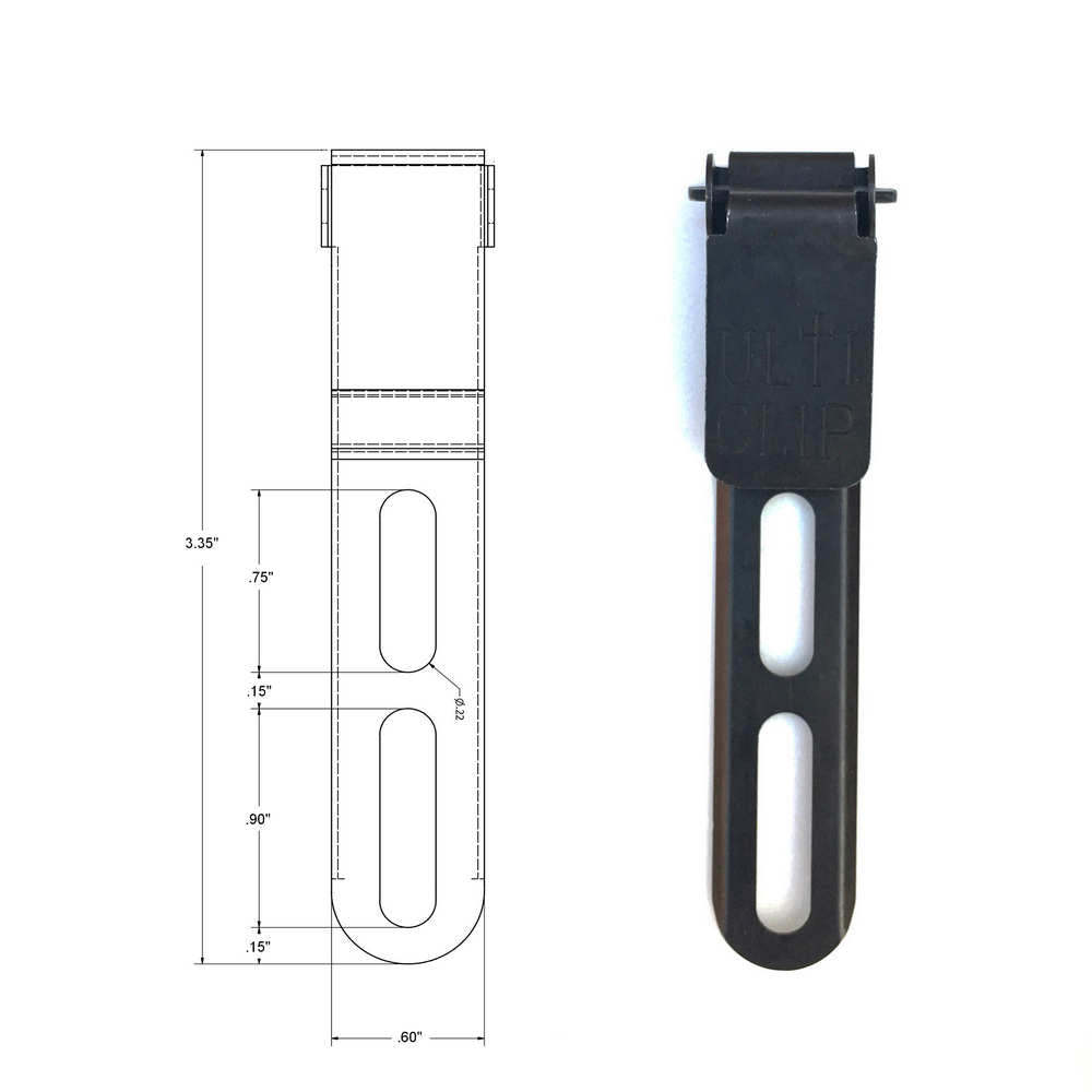 Ulticlip Ultimate Carry Solutions SLIM 3.3-Tactical Source LLC