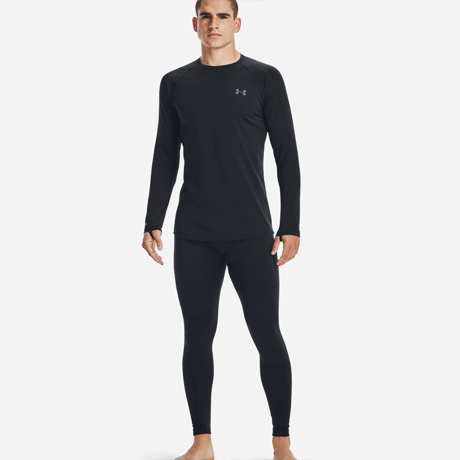 Under Armour Tactical Coldgear Base 3.0 Long Sleeve Shirt Black-Tactical Source LLC