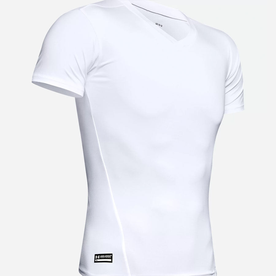 Under Armour Tactical Heatgear Compression V-Neck Tee-Tactical Source LLC