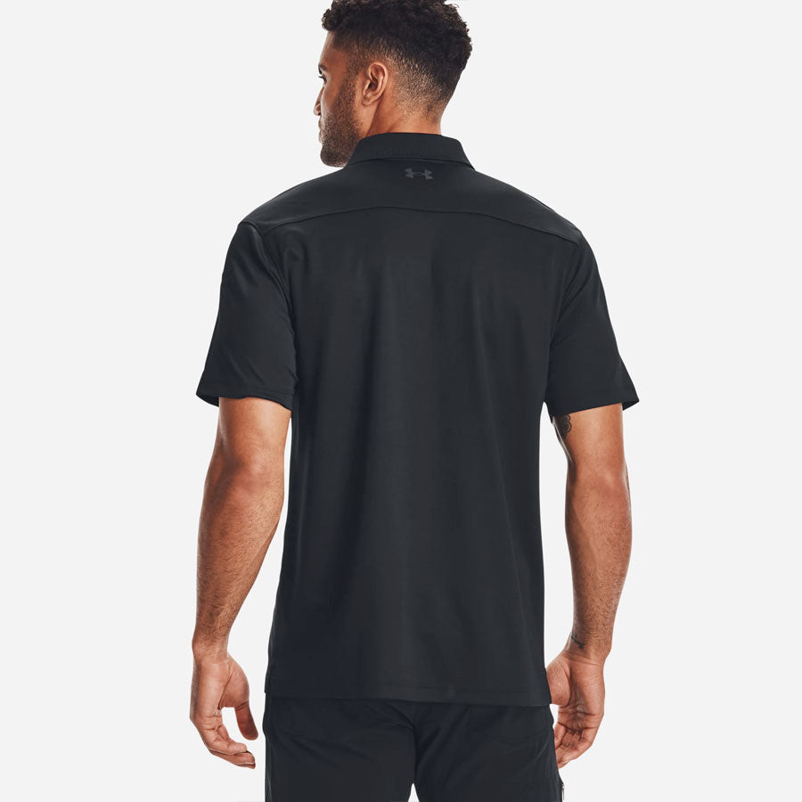 Under Armour Tactical Performance Polo 2.0 Black-Tactical Source LLC