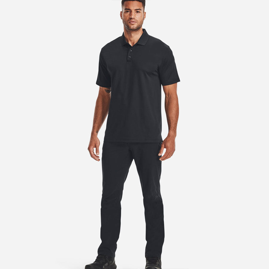 Under Armour Tactical Performance Polo 2.0 Black-Tactical Source LLC