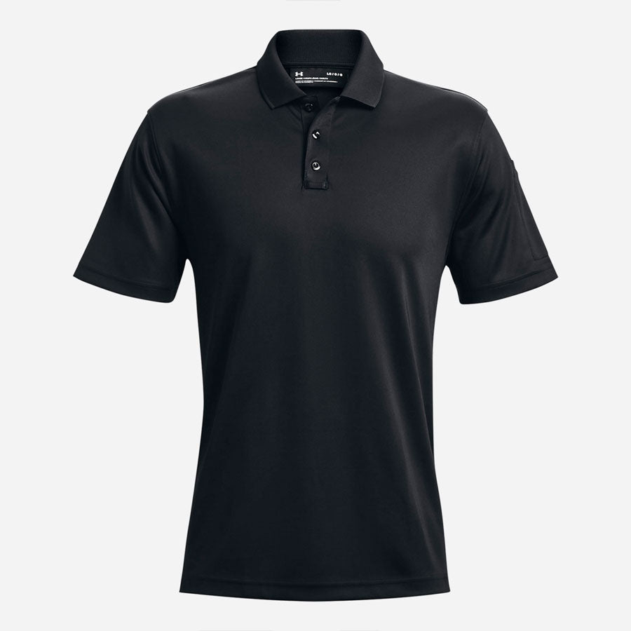 Under Armour Tactical Performance Polo 2.0 Black-Tactical Source LLC
