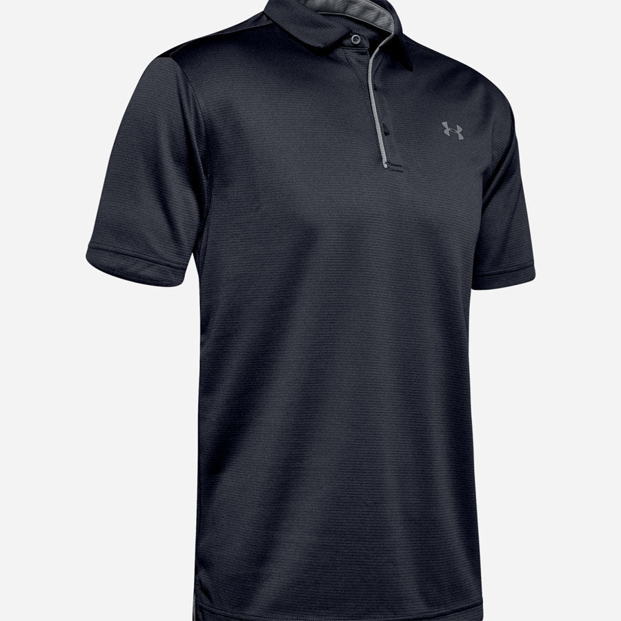 Under Armour Tech Polo Shirt Black-Tactical Source LLC