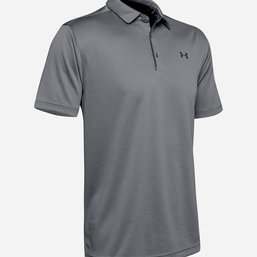 Under Armour Tech Polo Shirt Graphite-Tactical Source LLC