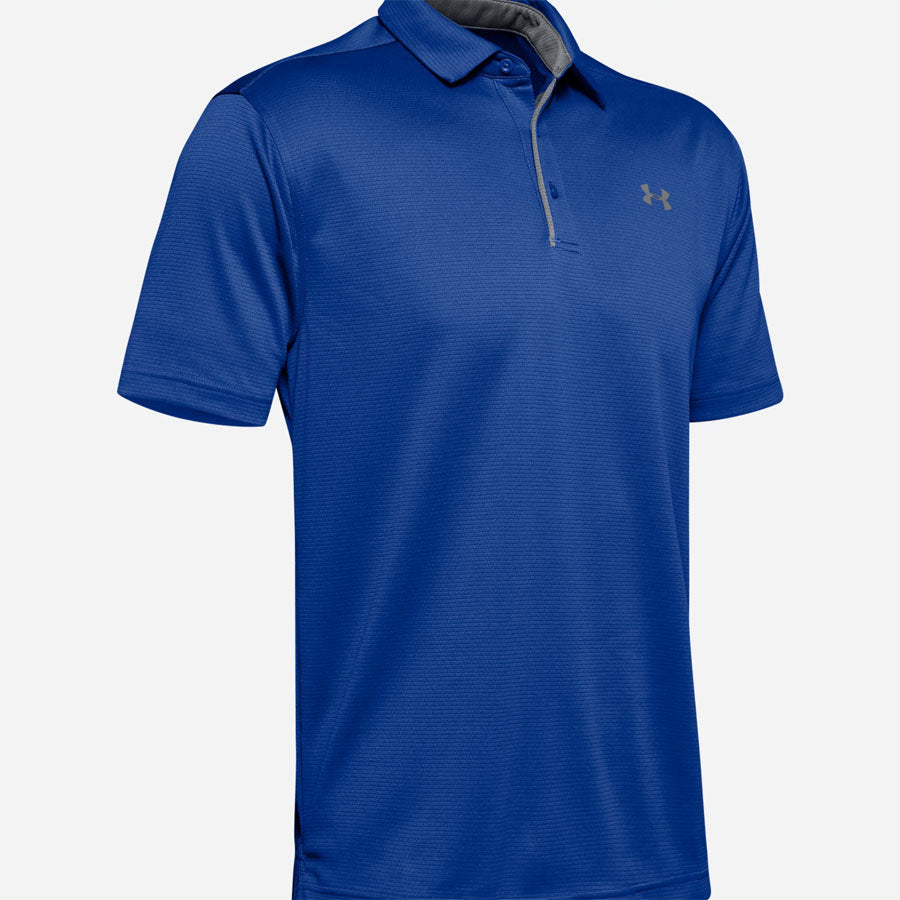 Under Armour Tech Polo Shirt Royal-Tactical Source LLC
