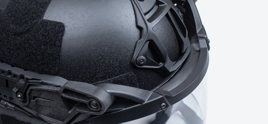 Ventura Tactical Systems Public Order Carbon Fiber Tactical Helmet System-Tactical Source LLC