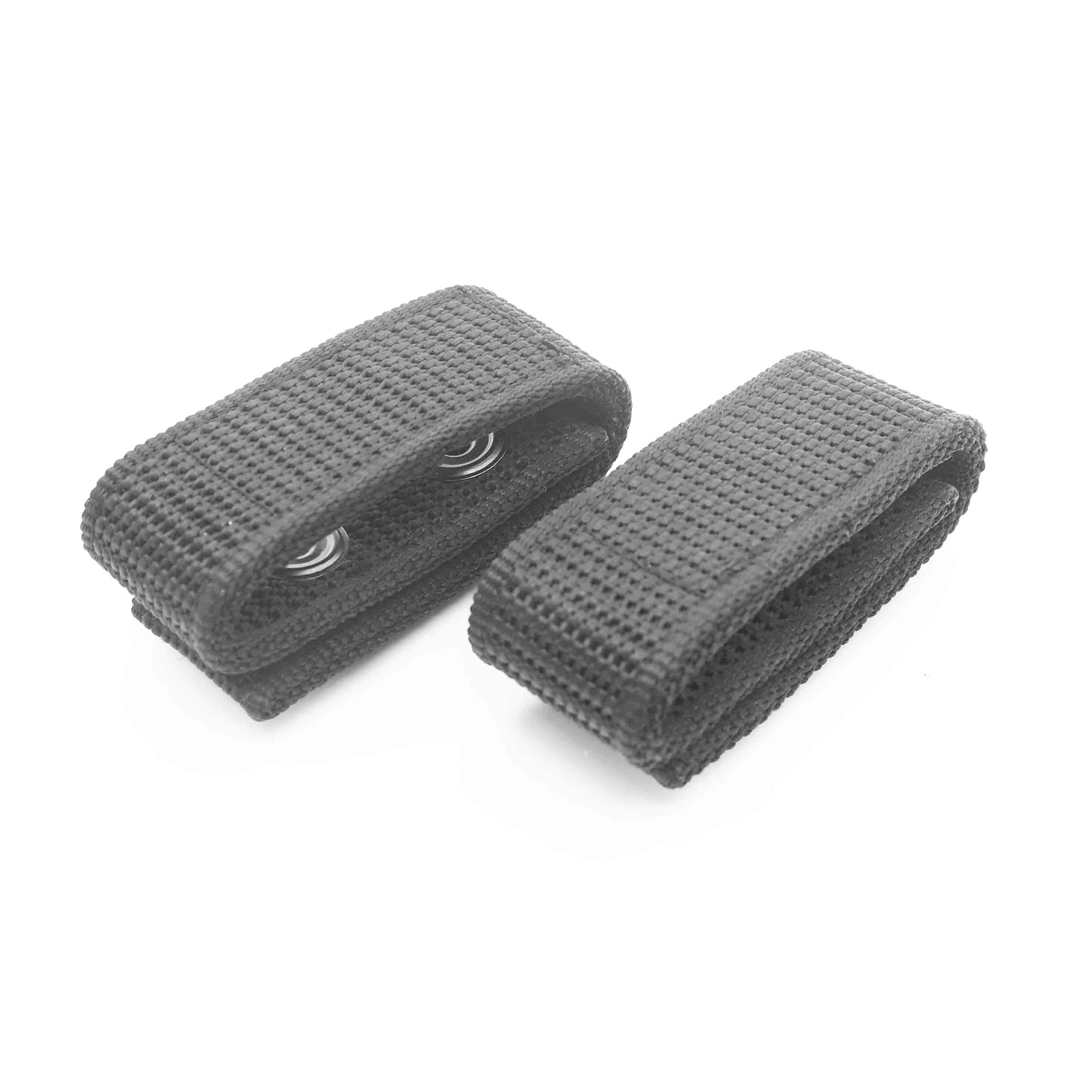 VTS Belt Keepers Ballistic Weave Nylon with Black Press Stud Closure Black 4 Pack-Tactical Source LLC