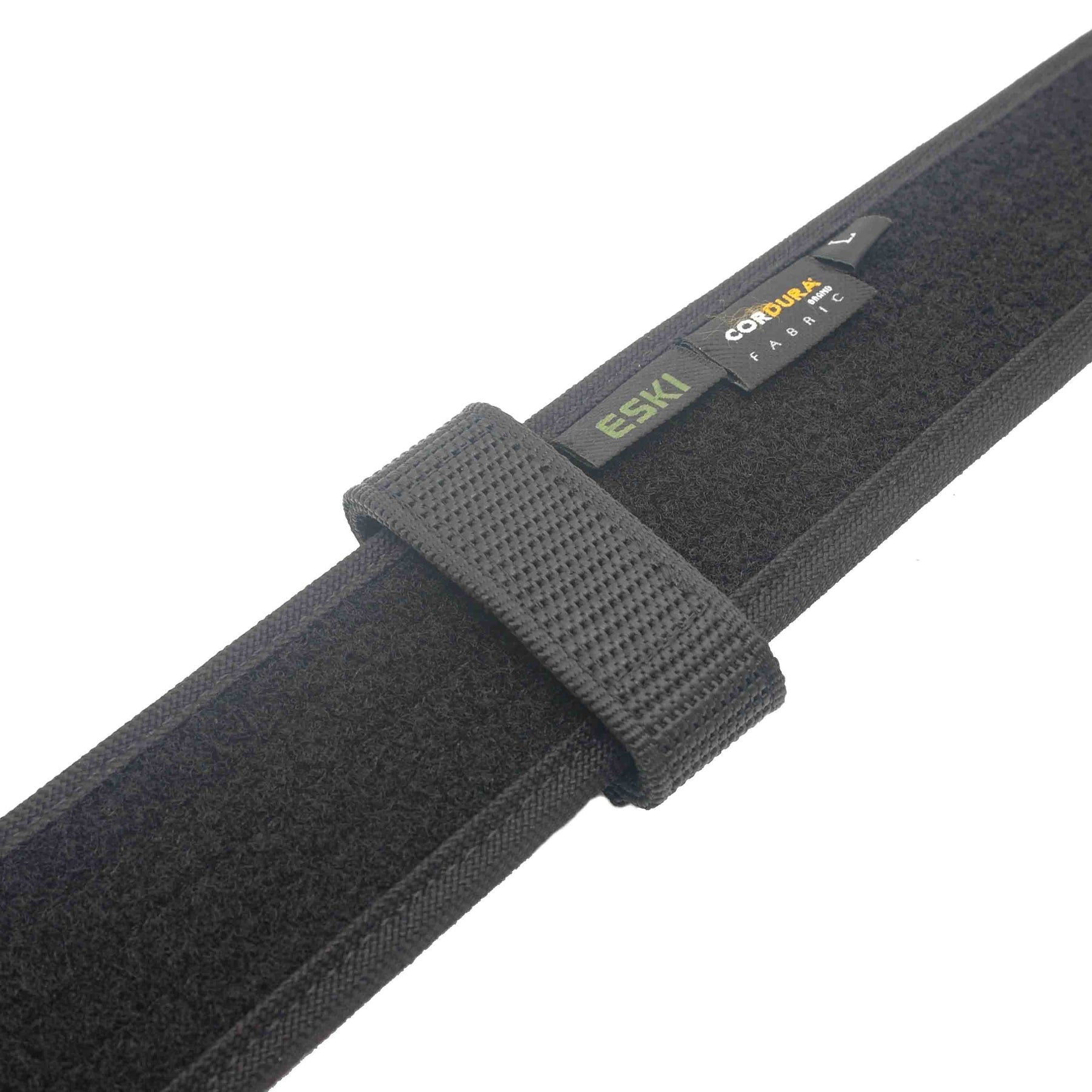 VTS Belt Keepers Ballistic Weave Nylon with Black Press Stud Closure Black 4 Pack-Tactical Source LLC