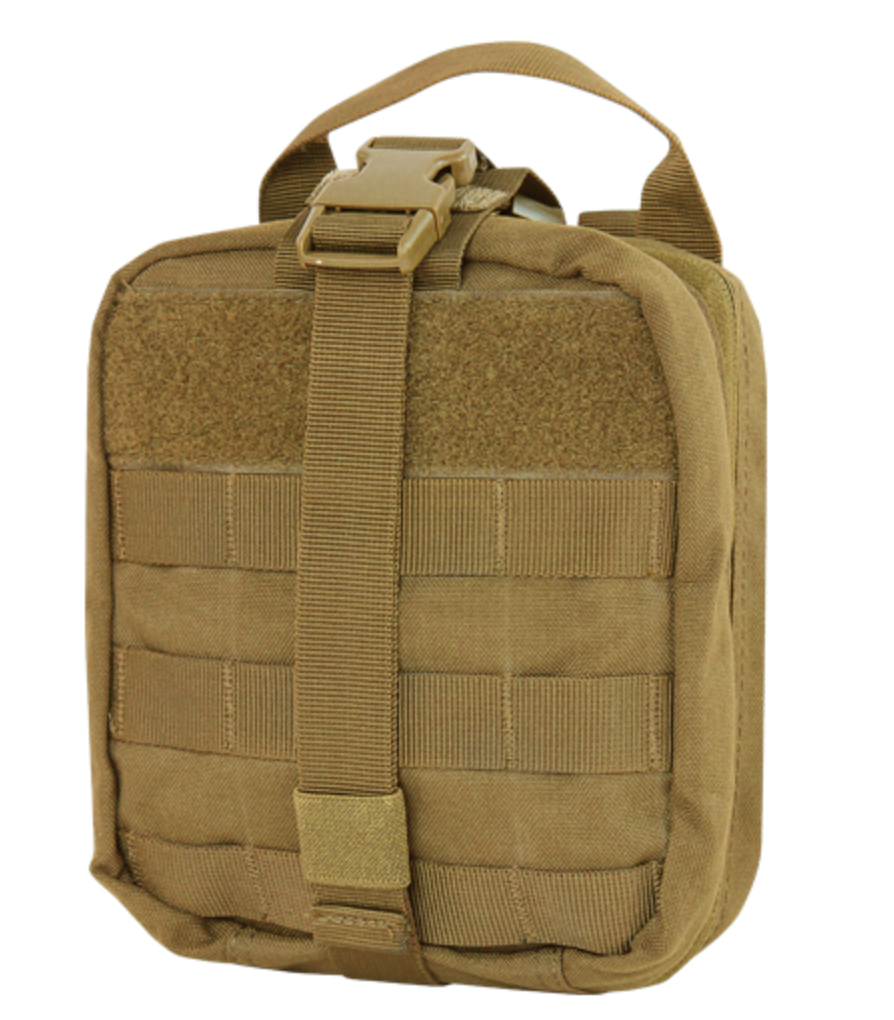 Warrior Medical IFAK Emergency Medical Trauma Kit with Condor Rip-Away EMT Pouch-Tactical Source LLC