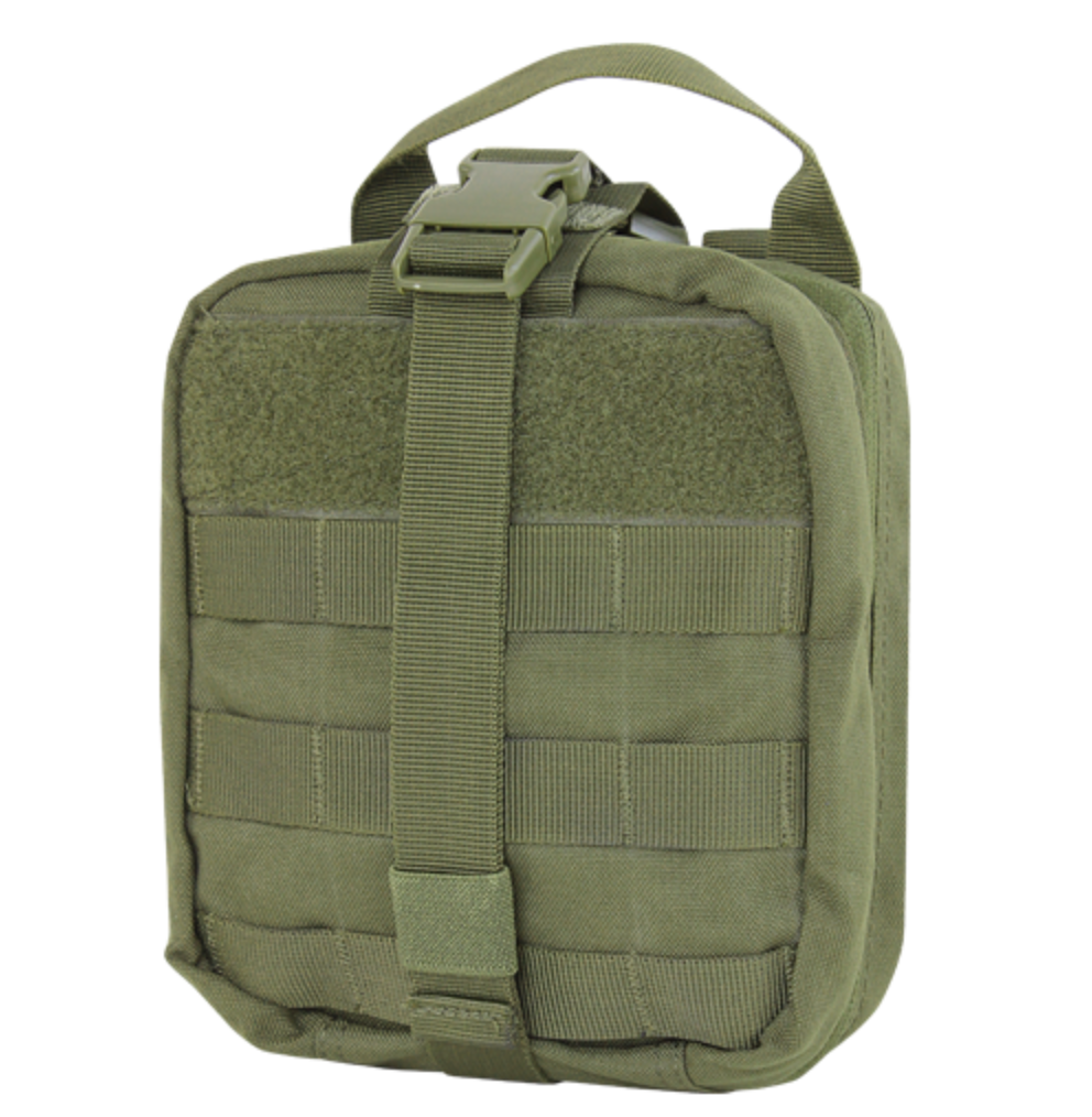 Warrior Medical IFAK Emergency Medical Trauma Kit with Condor Rip-Away EMT Pouch-Tactical Source LLC