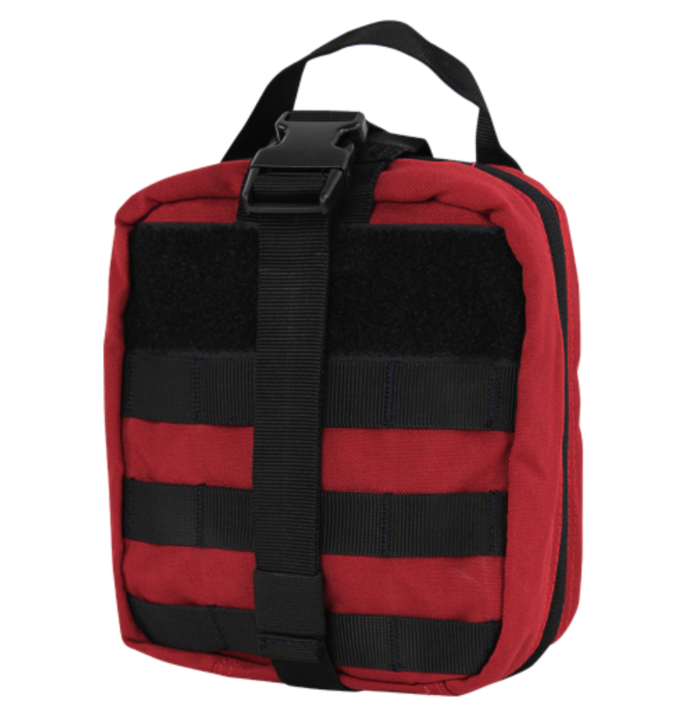 Warrior Medical IFAK Emergency Medical Trauma Kit with Condor Rip-Away EMT Pouch-Tactical Source LLC