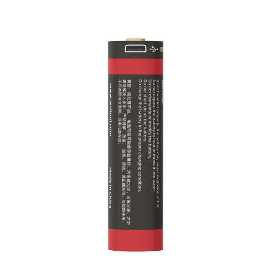 Weltool UB18-30P Micro USB rechargeable 3000mAh 18650 Li-ion battery-Tactical Source LLC