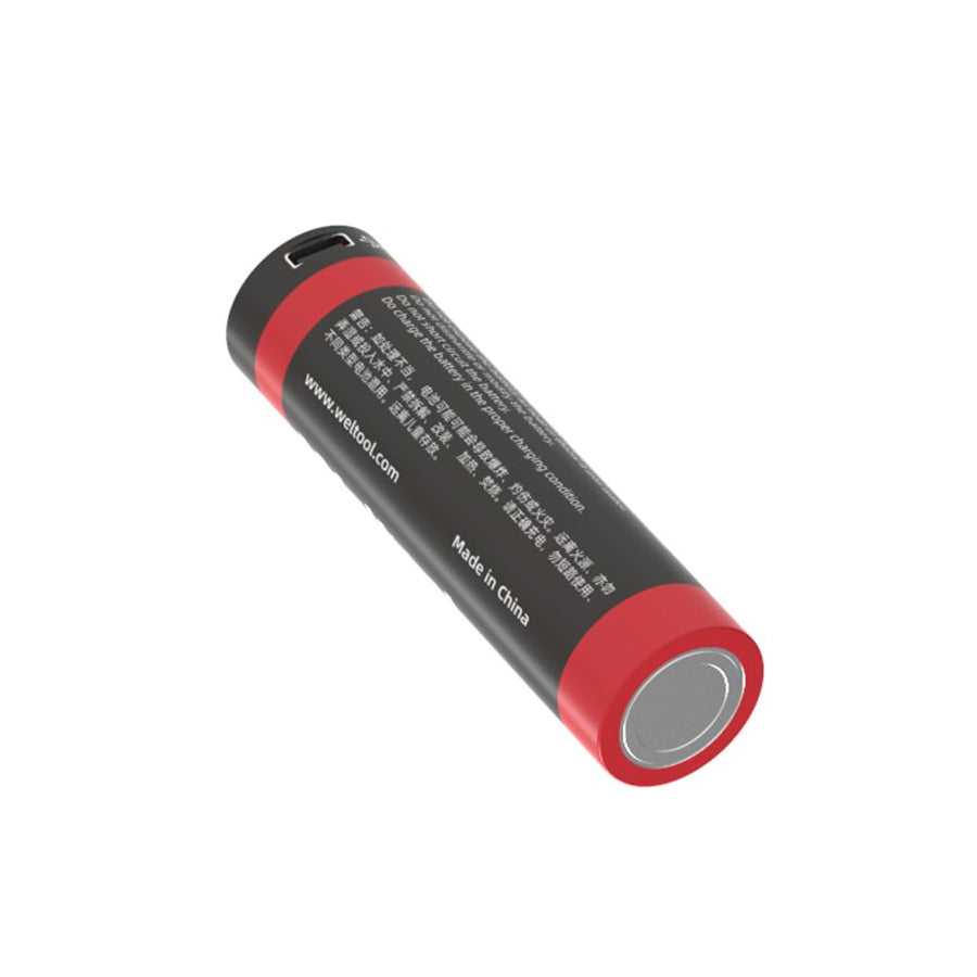 Weltool UB18-30P Micro USB rechargeable 3000mAh 18650 Li-ion battery-Tactical Source LLC