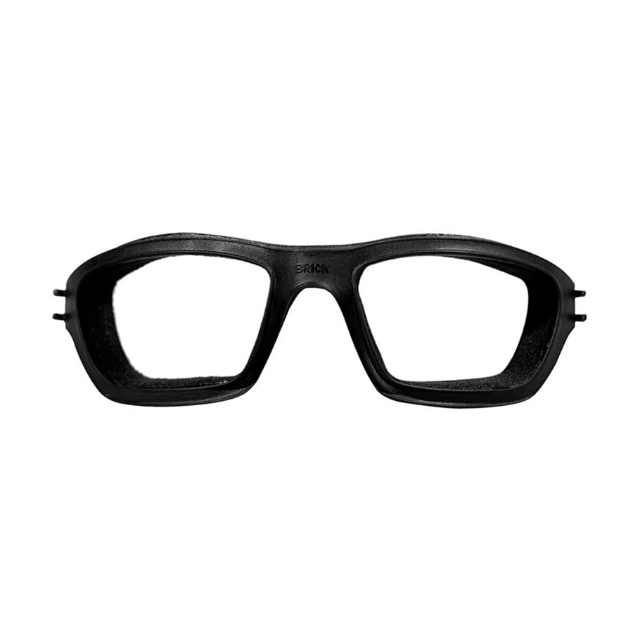 Wiley X Brick Sunglasses Clear Lens w/ Matte Black Frame-Tactical Source LLC