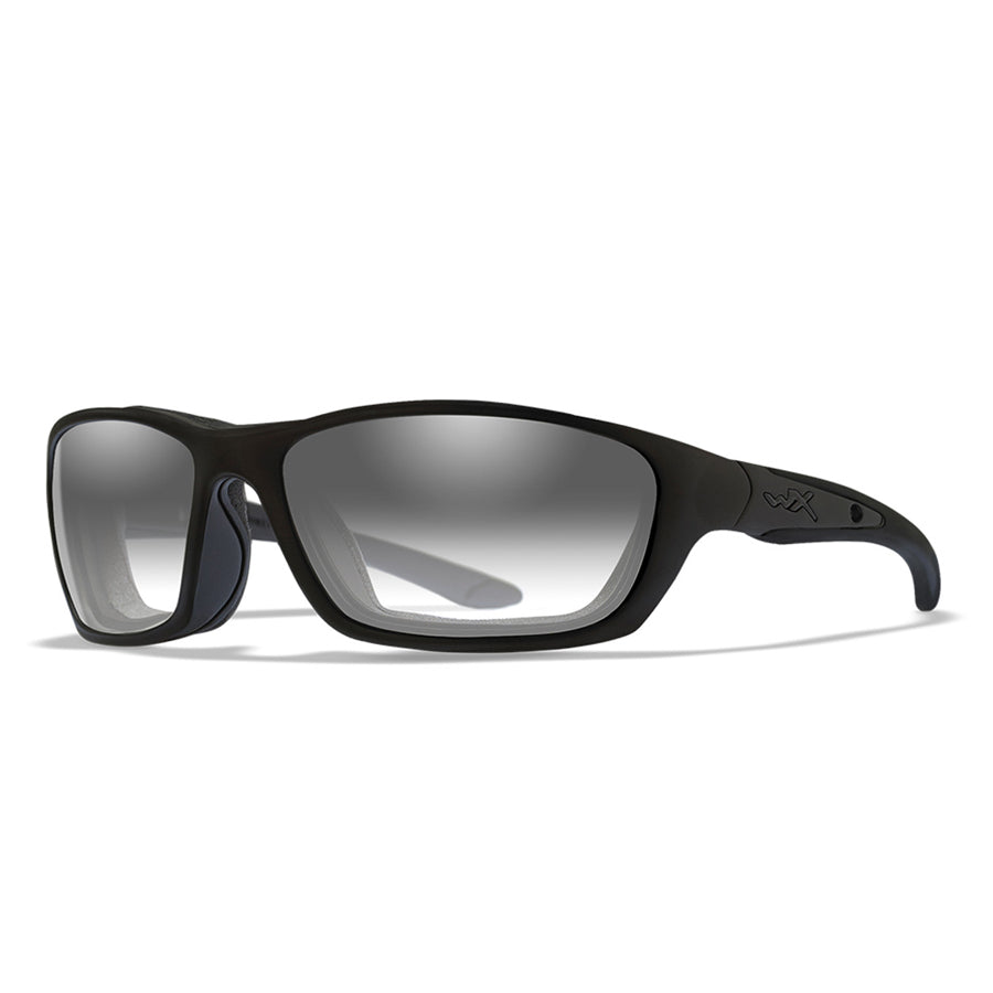 Wiley X Sunglasses Light Adjusting Grey Lens w/ Matte Black Frame-Tactical Source LLC