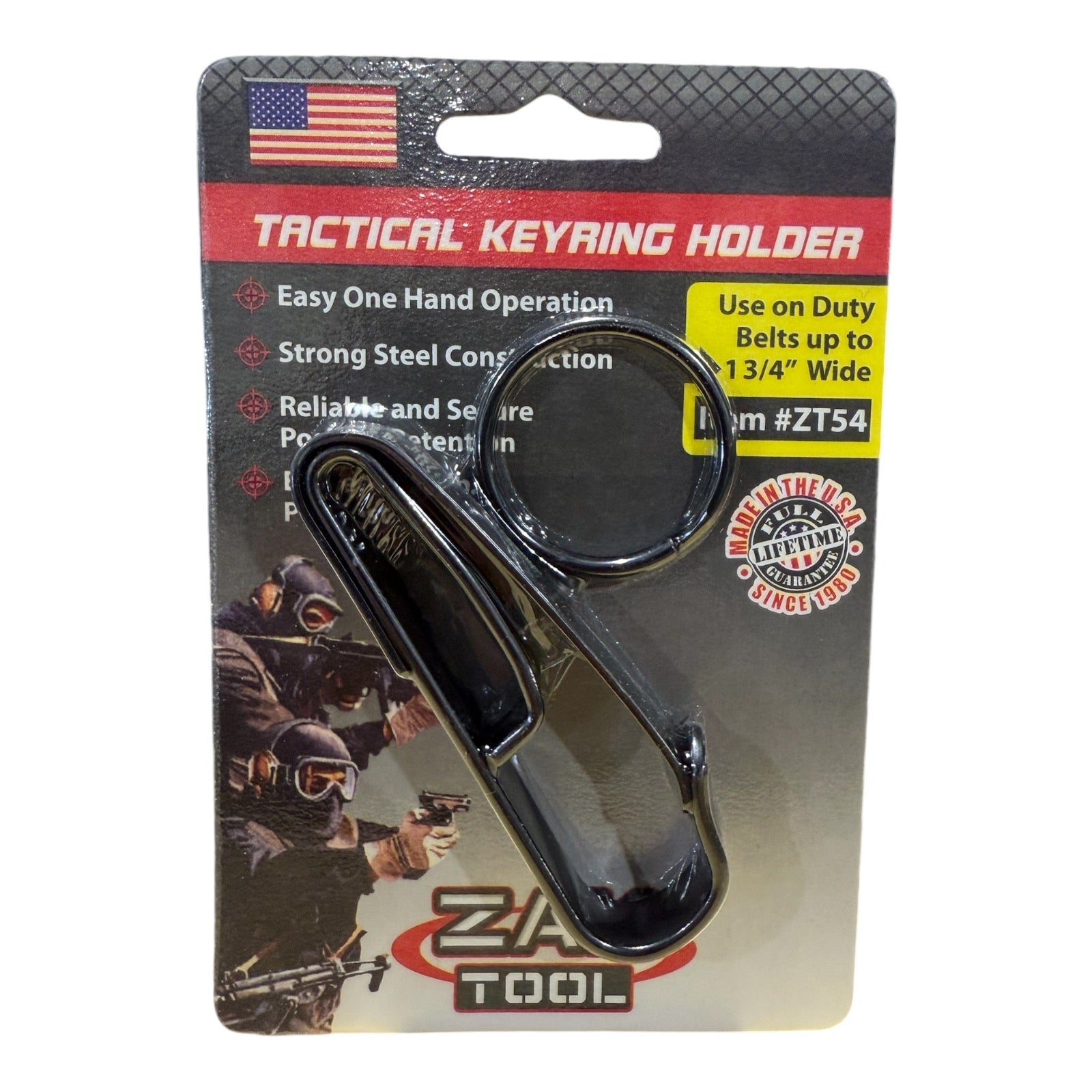 Zak Tool 54 Tactical Key Ring Holder-Tactical Source LLC
