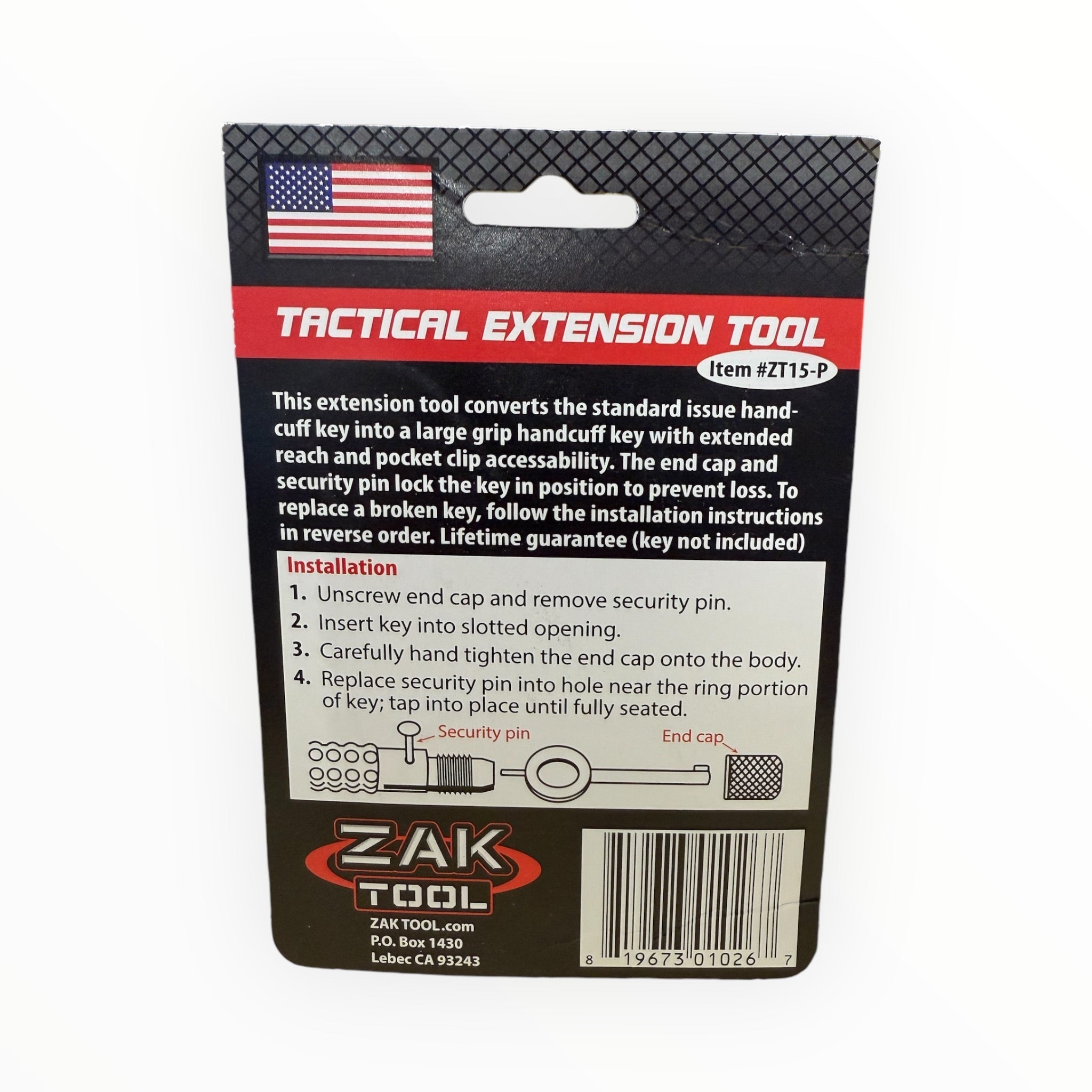 Zak Tool Carbon Fiber Pocket Extension Tool-Tactical Source LLC