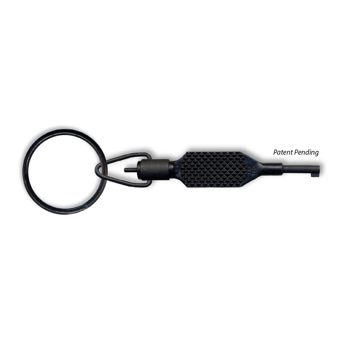 Zak Tool ZT9P Knurled Flat Grip Swivel Key Polymer Black-Tactical Source LLC