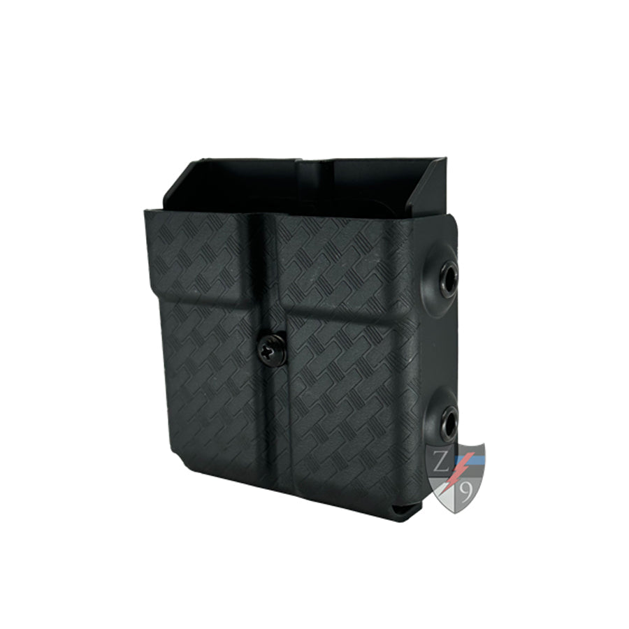 Zero9 Solutions Double Mag Case / Traditional Other 9/40 Black-Tactical Source LLC