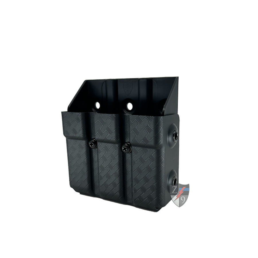 Zero9 Solutions Triple Mag Case / Other 9/40 - Black-Tactical Source LLC