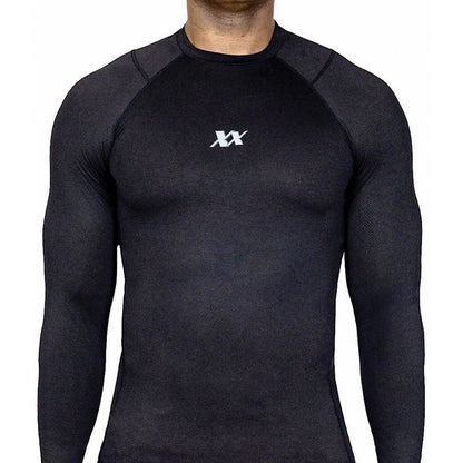 221B Tactical Maxx-Dri Silver Elite Long Sleeve Shirt Black-Tactical Source LLC