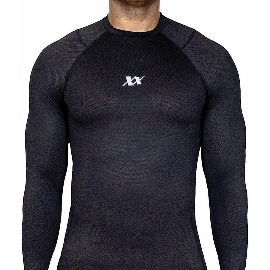 221B Tactical Maxx-Dri Silver Elite Long Sleeve Shirt Black-Tactical Source LLC